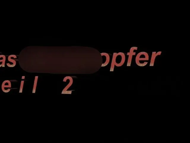 Das  Samenopfer Teil  2