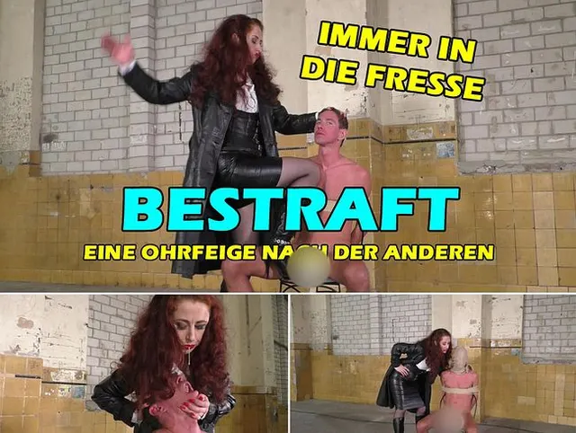 Immer in die Fresse