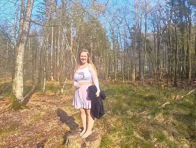 Waldsex mit Happy End – ich konnte mich nicht zurückhalten