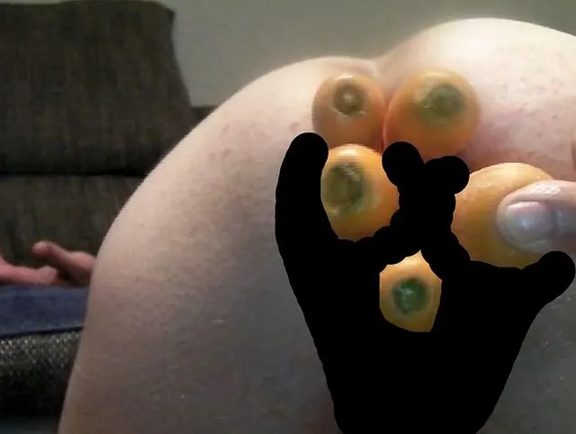 5 Karotten Anal-Spaß
