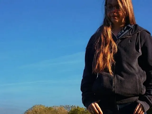 Ein Hahnrei auf dem Feld mit Unicorndisney in der WideScreen-Präsentation