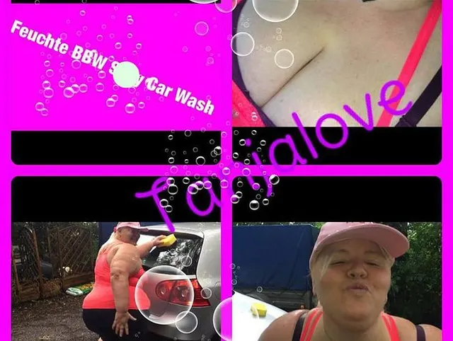 © Feuchte BBW Sexy Car Wash