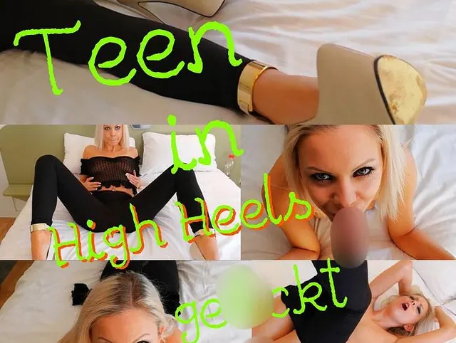 Teen in High Heels gefickt
