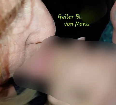 Geiler Blowjob von Mona im Auto