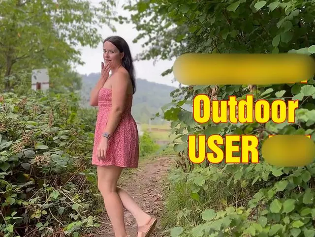 Geheimer Outdoor USER BJ!