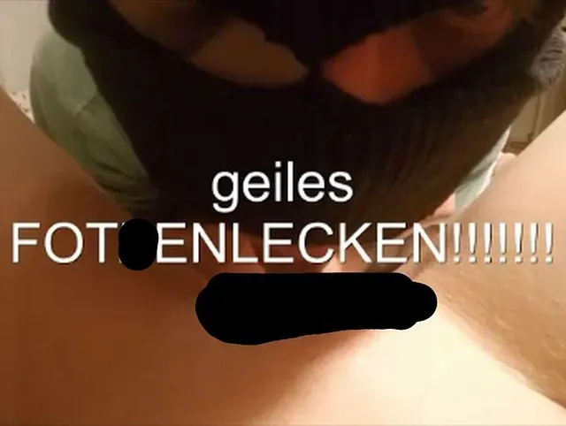 endlich wieder mal geil geleckt