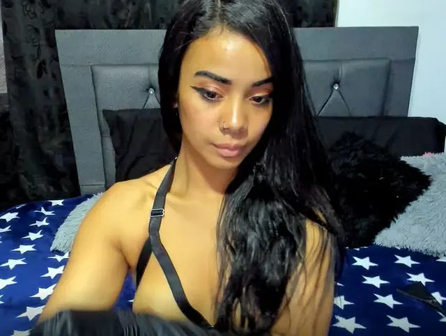 Masturbation with gloves