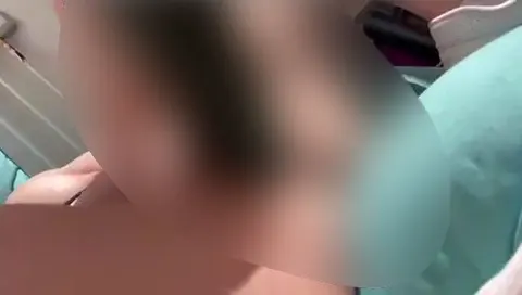 Heisser Tag auf dem Balkon - Massagestab zum sqirlen und kalter Zucchini für den harten selbst Fick