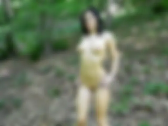 striptease in der natur