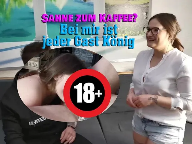 Sahne zum Kaffee? Bedienung durchgezogen