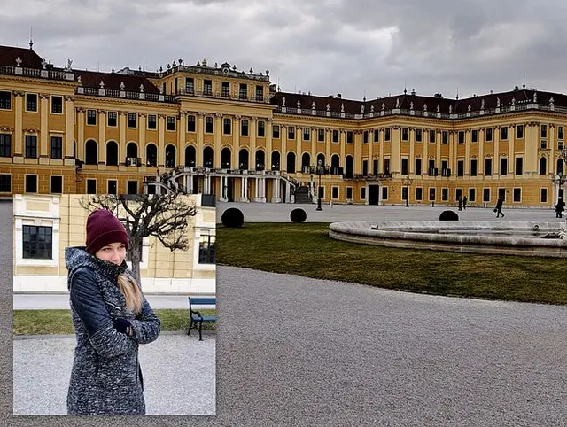 Zwei Fremde am Schloss Schönbrunn aufgerissen und abgefickt