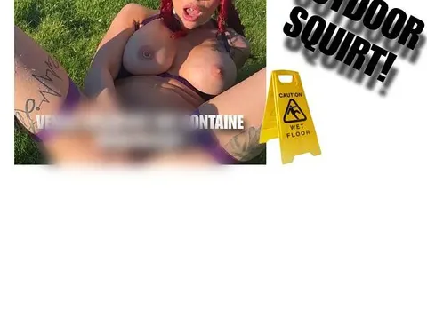 OUTDOOR SQUIRT AUF!