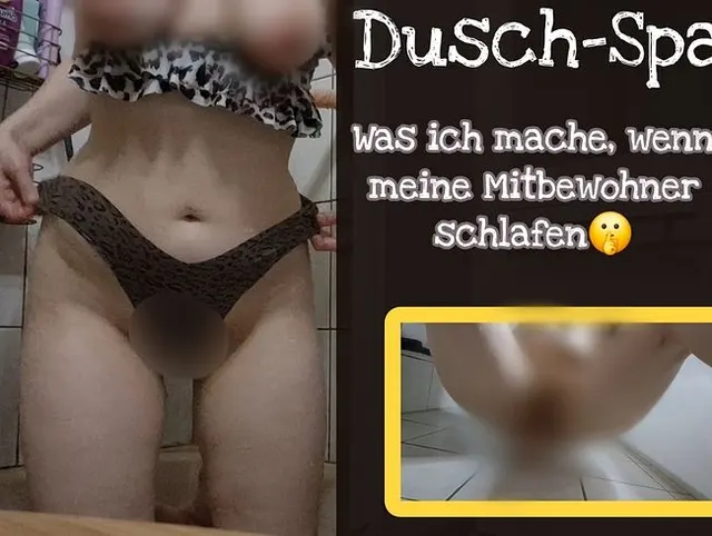 Fotzenschleim in wg-dusche OMG! Sowas habe ich noch nie gemacht!!