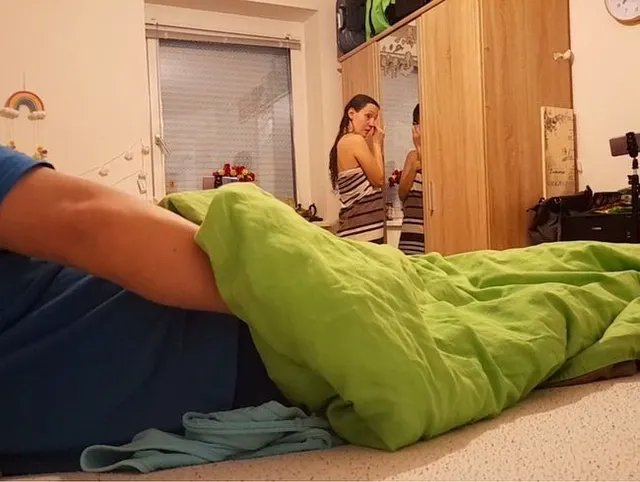 fremder in meinem bett