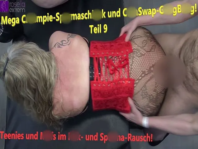 Mega Creampie-Spermaschluck und CumSwap-GangBang! Teil 9
