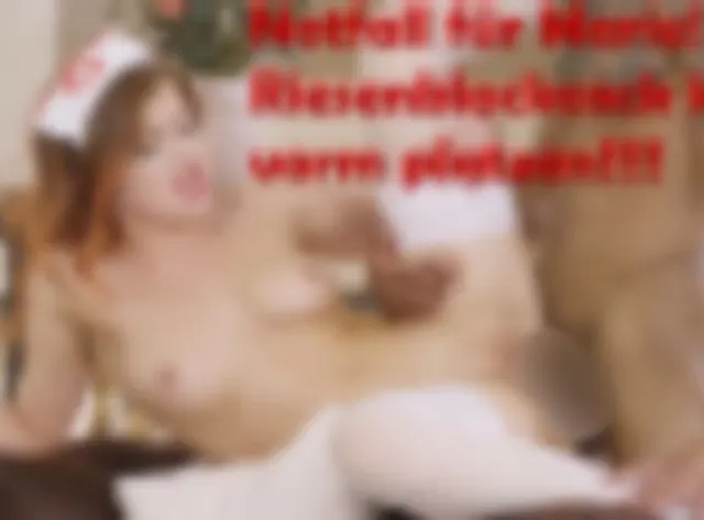 Notfall für Marie! Riesenblackcock kurz vorm platzen!!!!