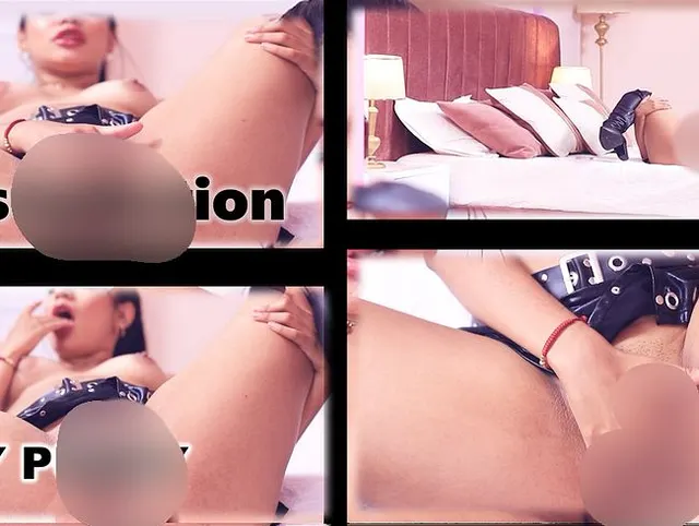 Mastubiere meine leckere Muschi, nachdem ich mir ein Pornovideo angesehen habe