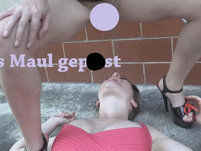 Ins Maul gepisst