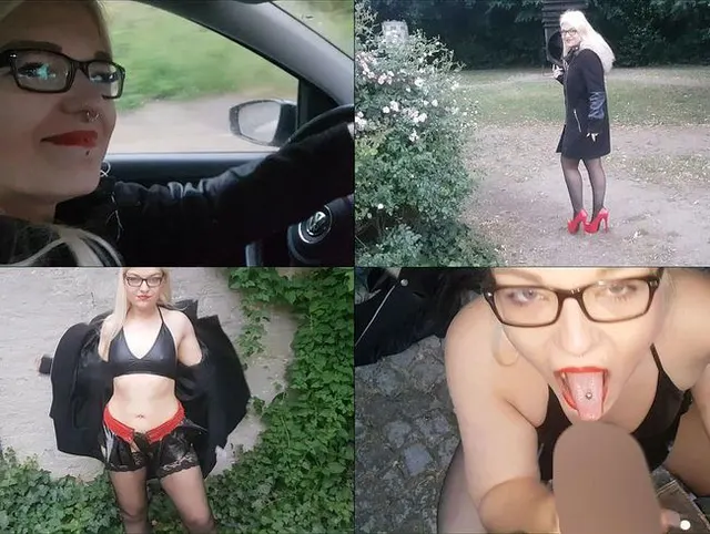 Spontaner Outdoor Blowjob!