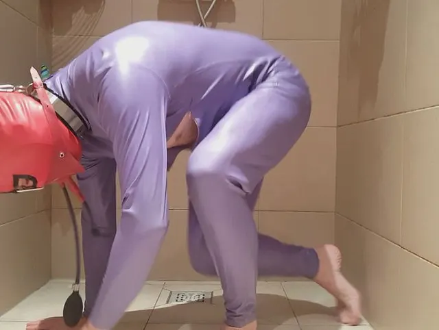 Cum in the shower part 2
