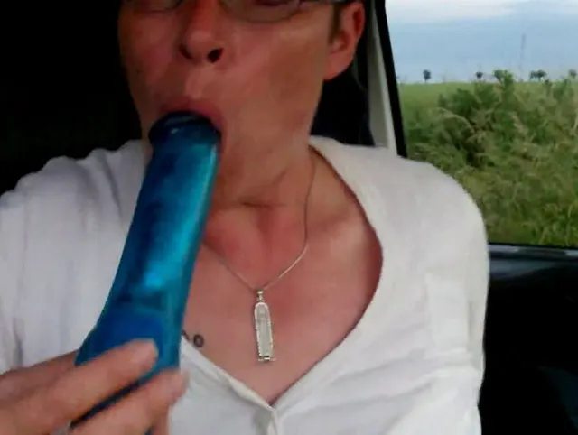 Dildo Ficken Im Auto