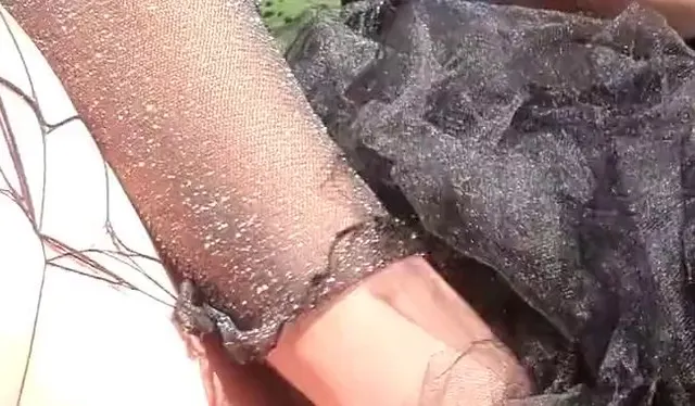 Glitter fairy - D*ldo deepthroat facef*ck und an*l D*ldo reiten