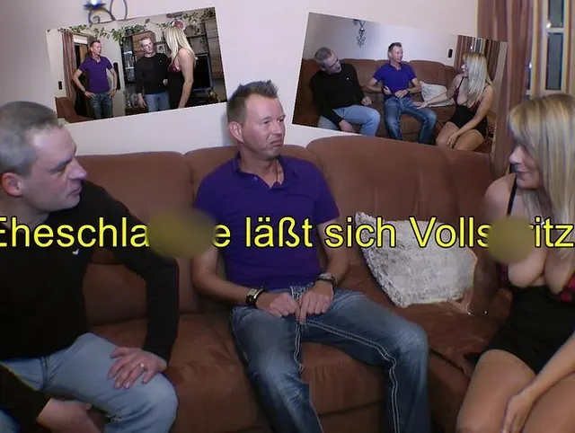 Eheschlampe lässt sich Vollspritzen