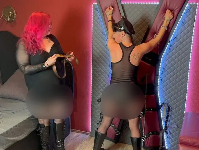 So geht man mit frechen Cops um - Spanking