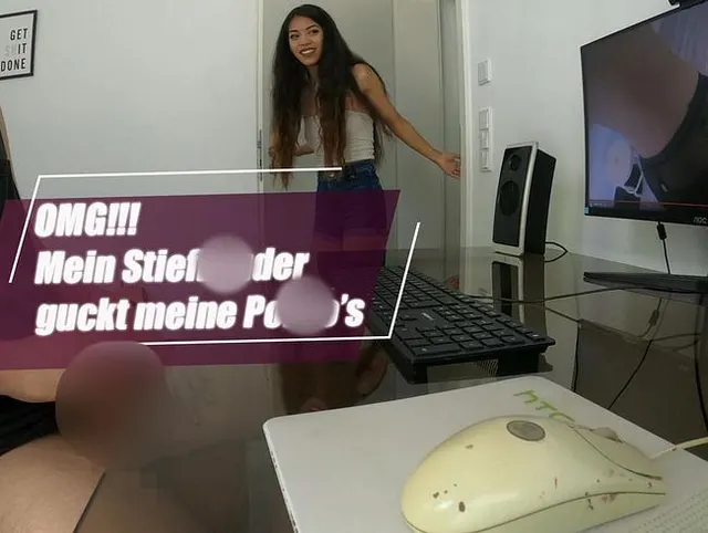OMG! Mein Stiefbruder guckt meine Porno's !!!