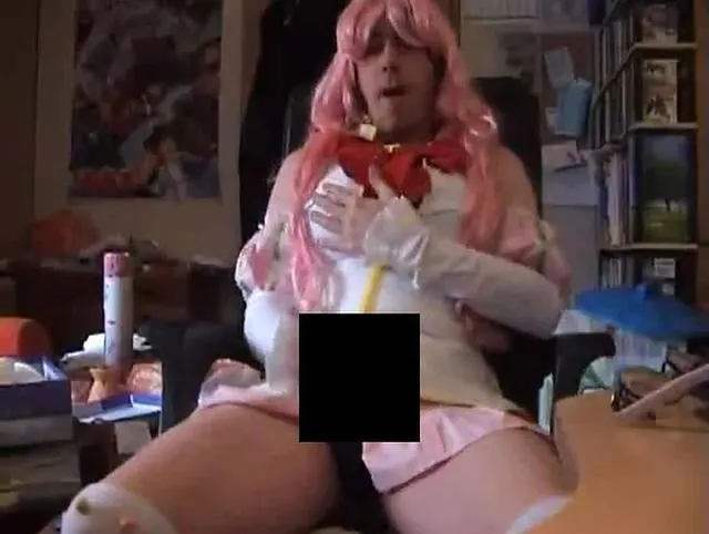 Sie hat Spaß mt sich selbst