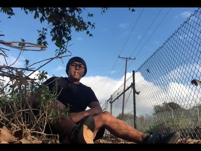Jerking Off In My Back Garden