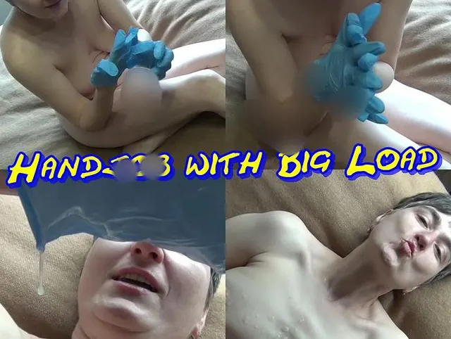 Handjob with Big Load
