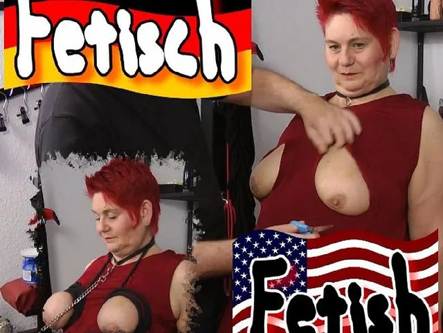 Kleid zerschnitten - Titten abgebunden