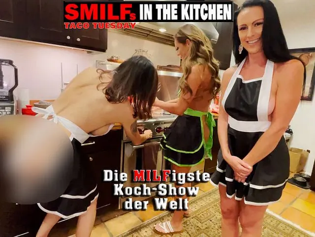 sMILFs in the kitchen. Taco Tuesday