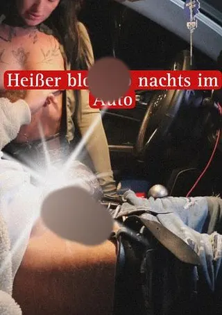 Blowjob im Auto