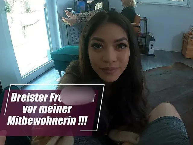 Dreister Fremdfick vor meiner Mitbewohnerin