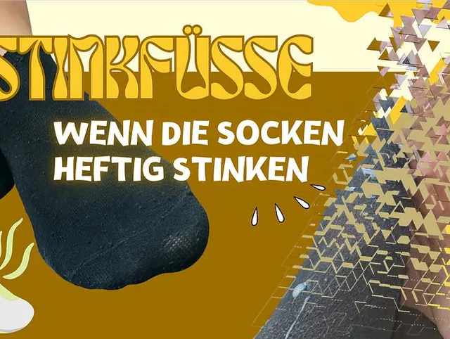 MEINE STINKEFÜßE BEKOMMEN SPERMA