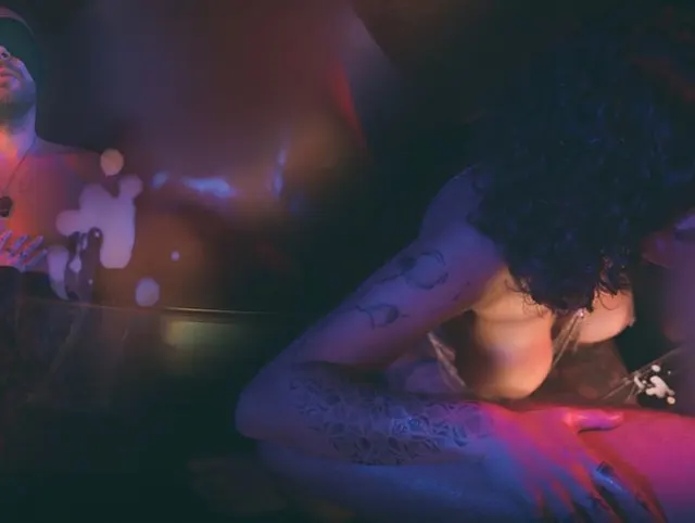 Blowjob Phantasie - gefesselt mit verbundenen Augen