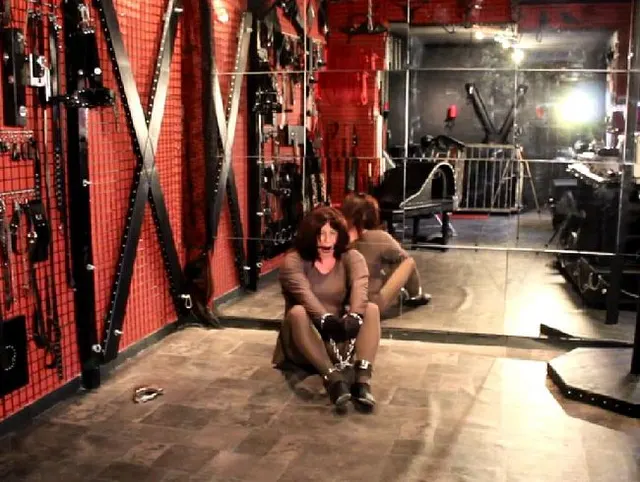 Selbst-Bondage - Lycra-Hand/Fußschellen