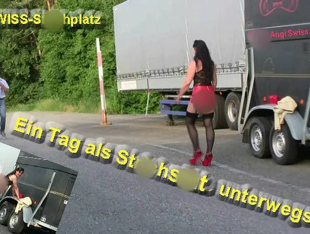Einen Tag als Strich-Hobby am Strassenrand sich angeboten ...