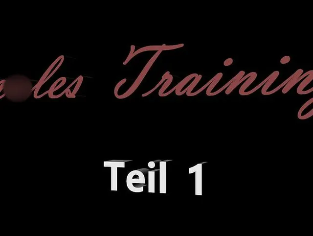 anales Training Teil 1