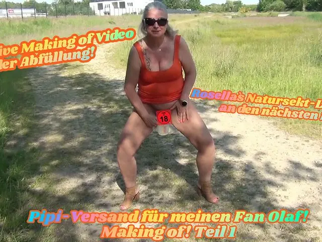 Pipi-Versand für meinen Fan Olaf! Making of! Teil 1