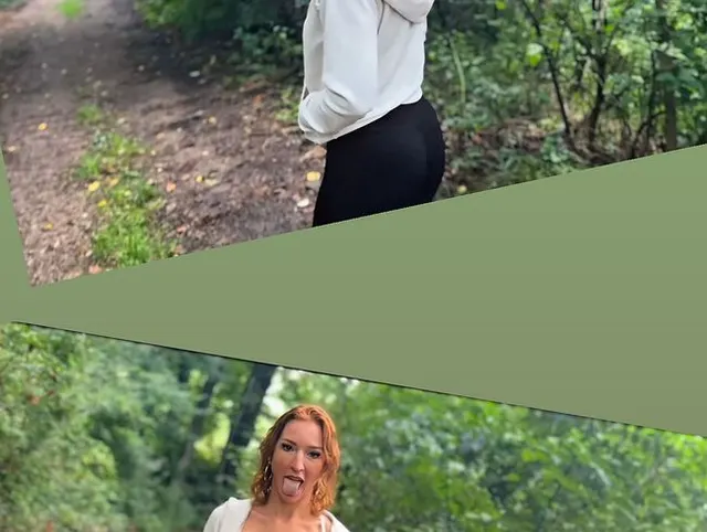 Wald-Fick eskaliert!! Wenn dich jemand erwischt… würdest du wegrennen oder weiterficken?
