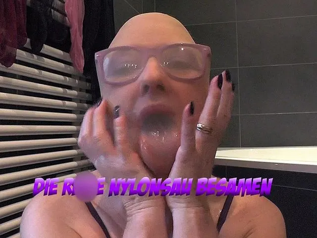 Die alte Nylonsau besamen