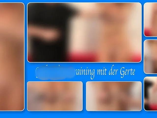 Geiles Tittentraining mit der Gerte
