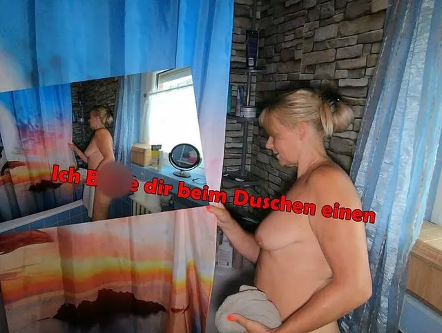 Ich Blase dir beim Duschen einen