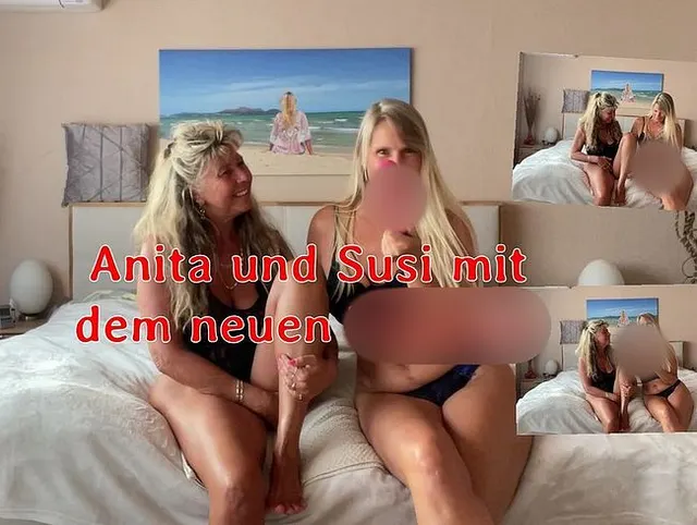 Anita und Susi mit dem neuen Vibrator