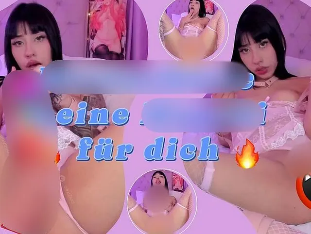 Rosa und sexy masturbierte zu meiner Muschi (Keinen Ton)