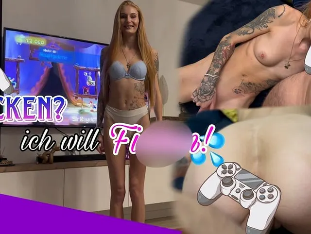 Zocken ? Ich will Ficken