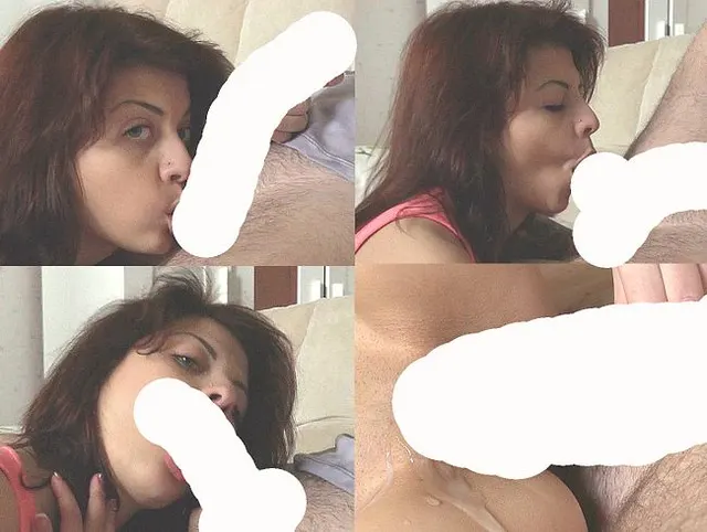 Saftiger Blowjob und Sperma auf meiner Pussy